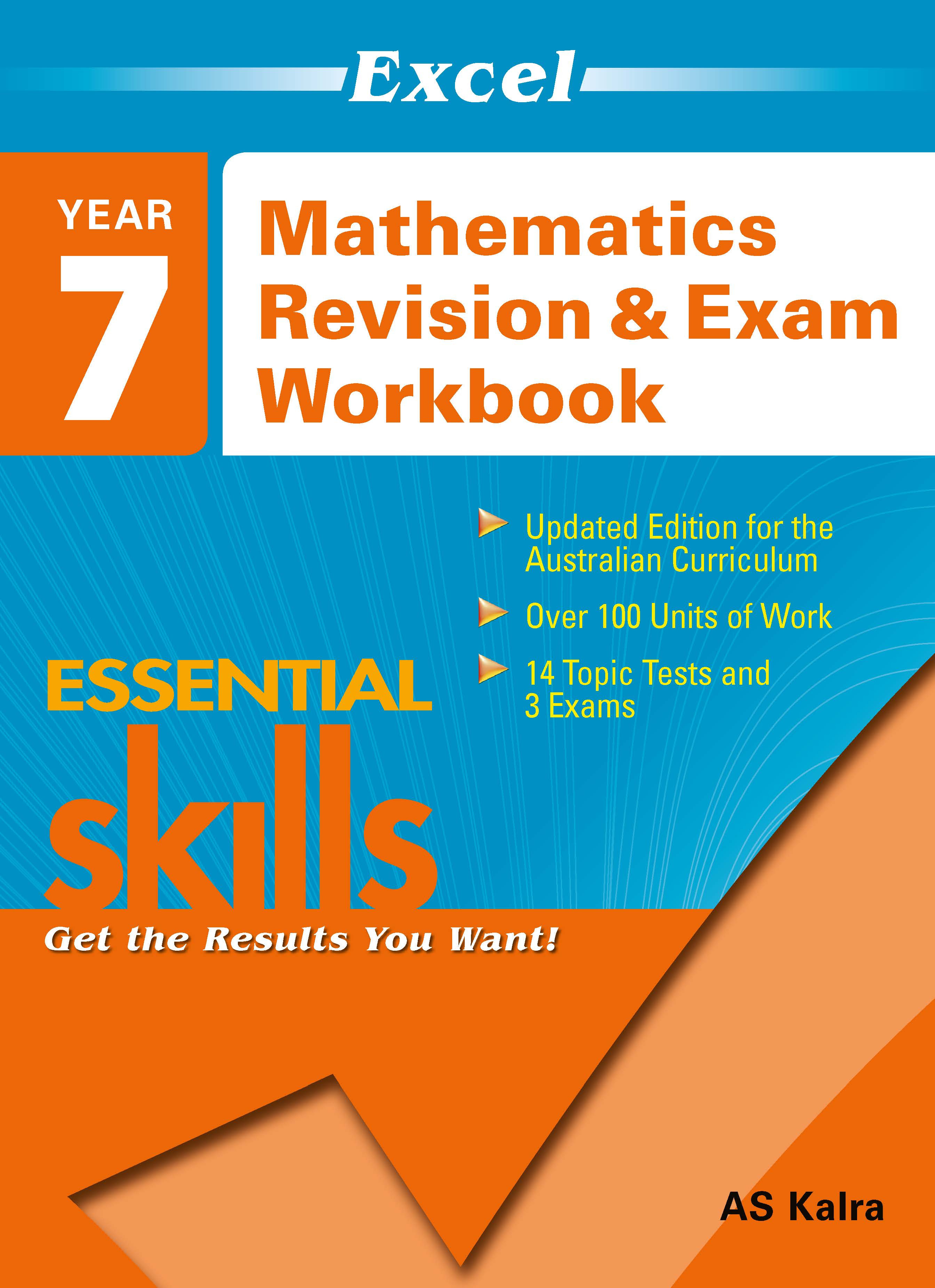 Excel Essential Skills Mathematics Revision Exam Workbook Year 7 