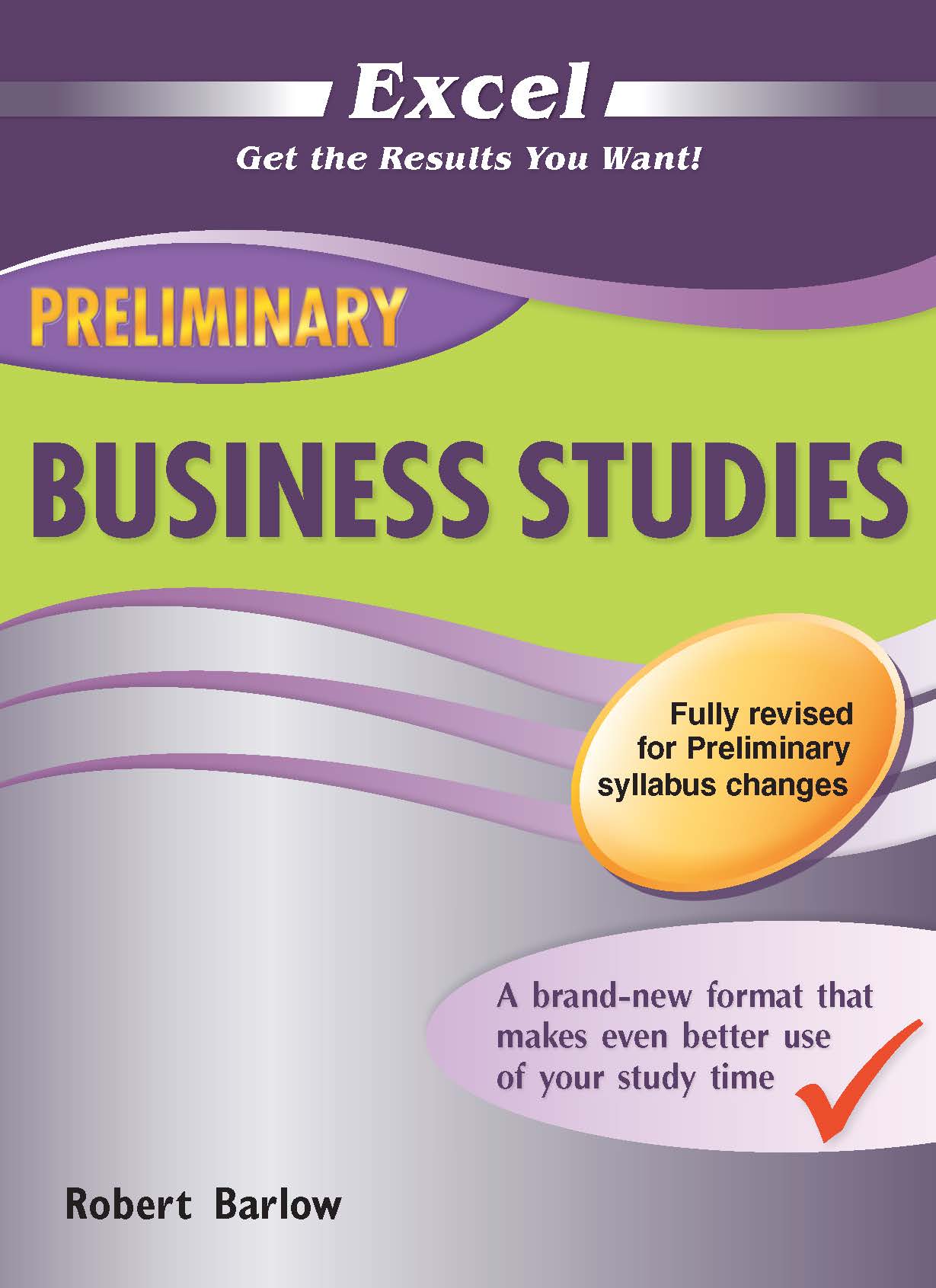 Picture of Excel Study Guide: Preliminary Business Studies Year 11