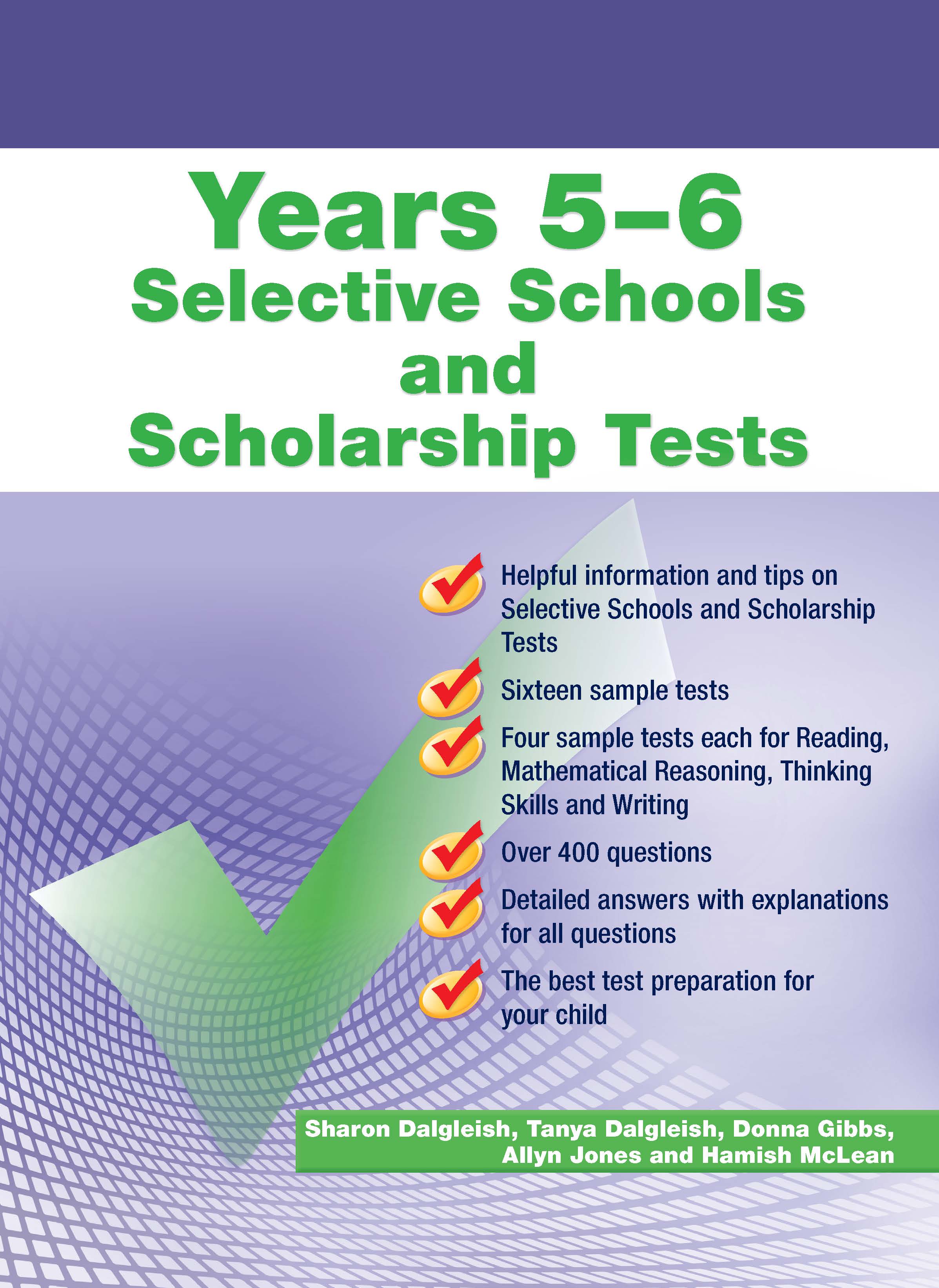 圖片 Excel Selective Schools and Scholarship Tests Years 5-6