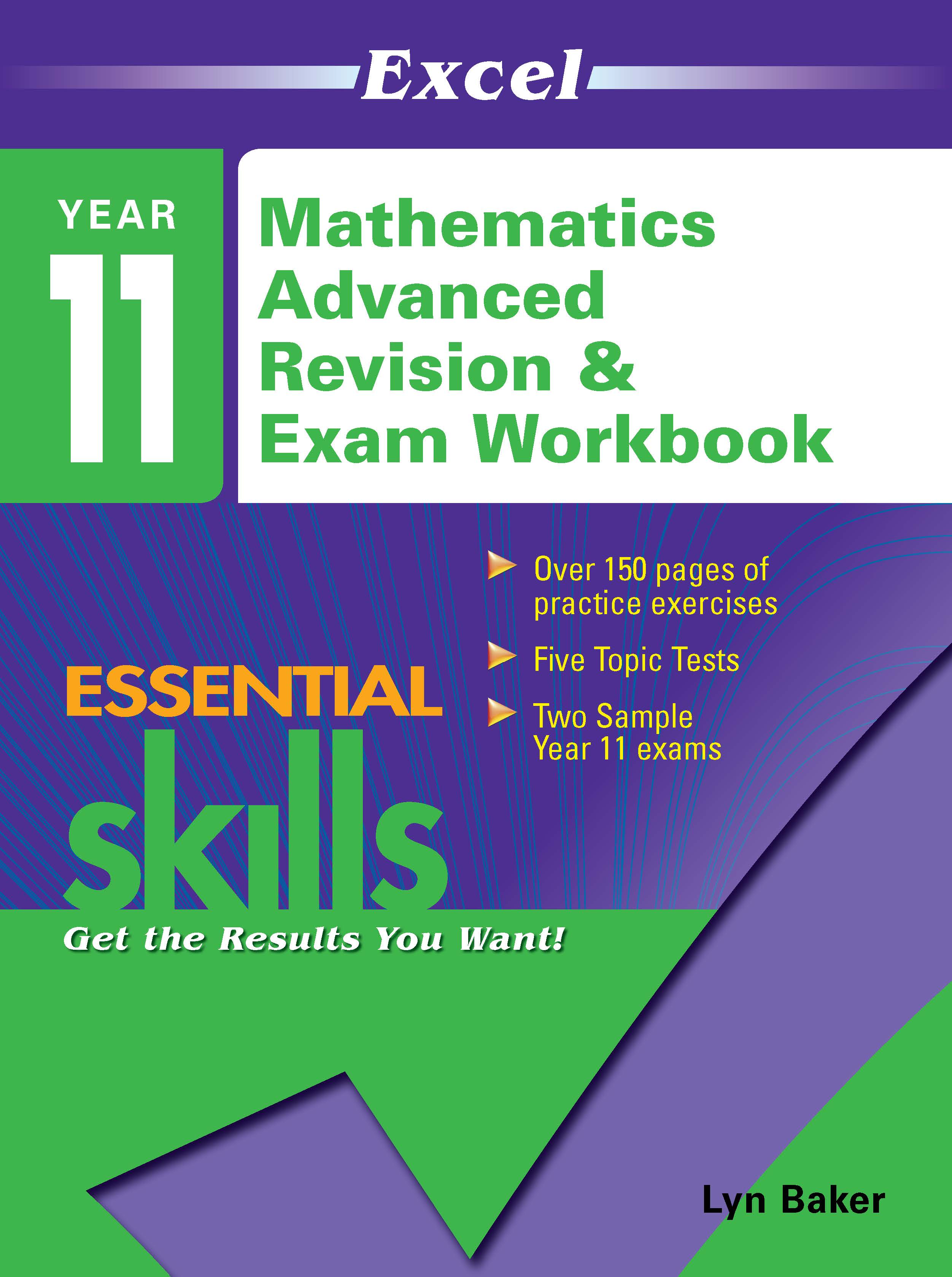 Picture of Excel Essential Skills: Year 11 Mathematics Advanced Revision & Exam Workbook