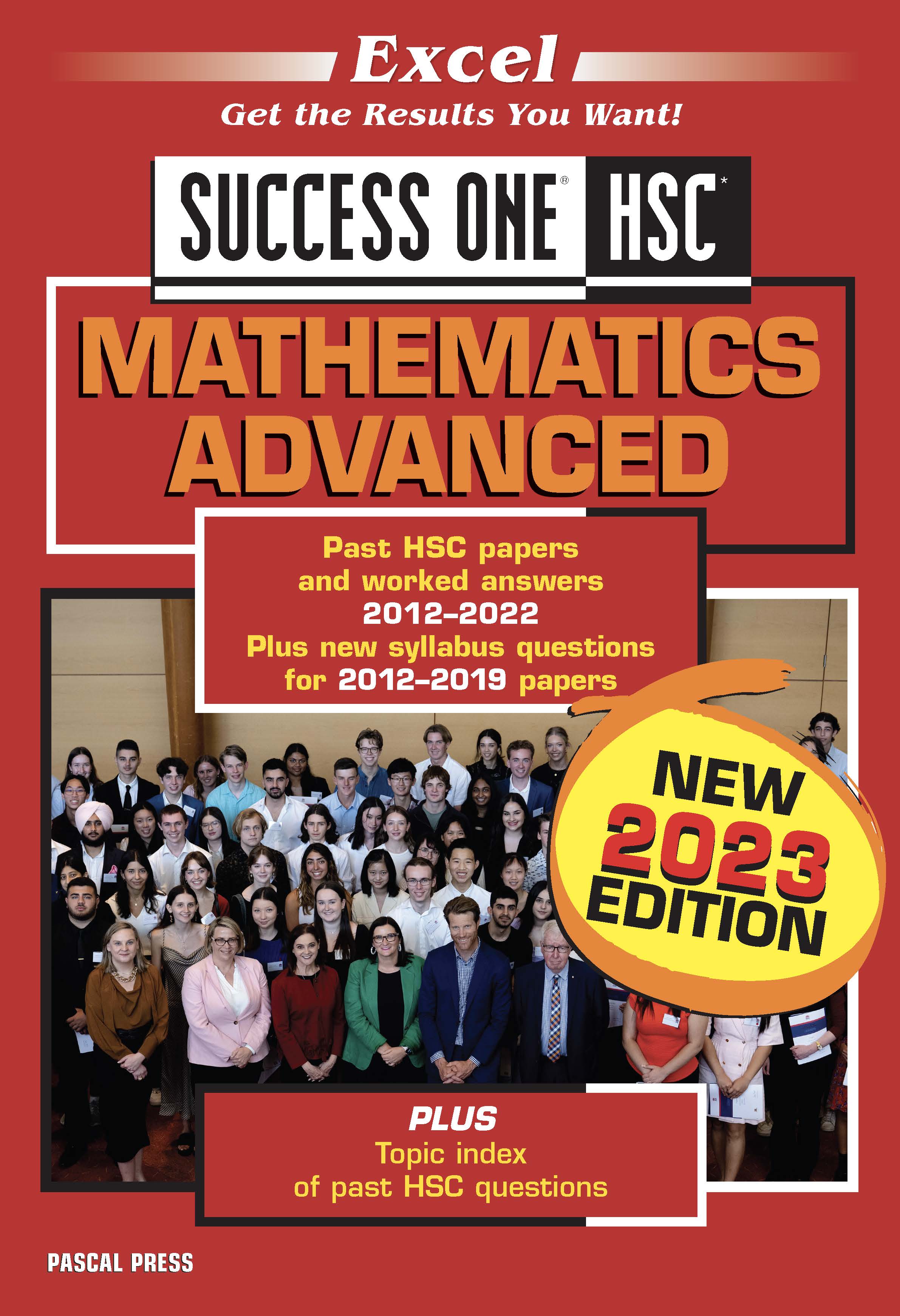 Picture of Excel Success One HSC Mathematics Advanced 2023 Edition