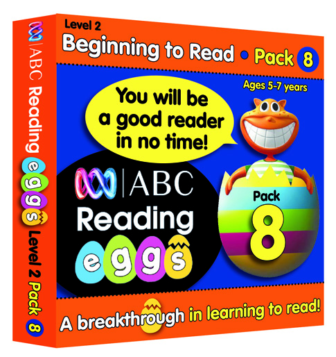 Picture of ABC Reading Eggs Level 2 Beginning to Read Book Pack 8 Ages 5-7