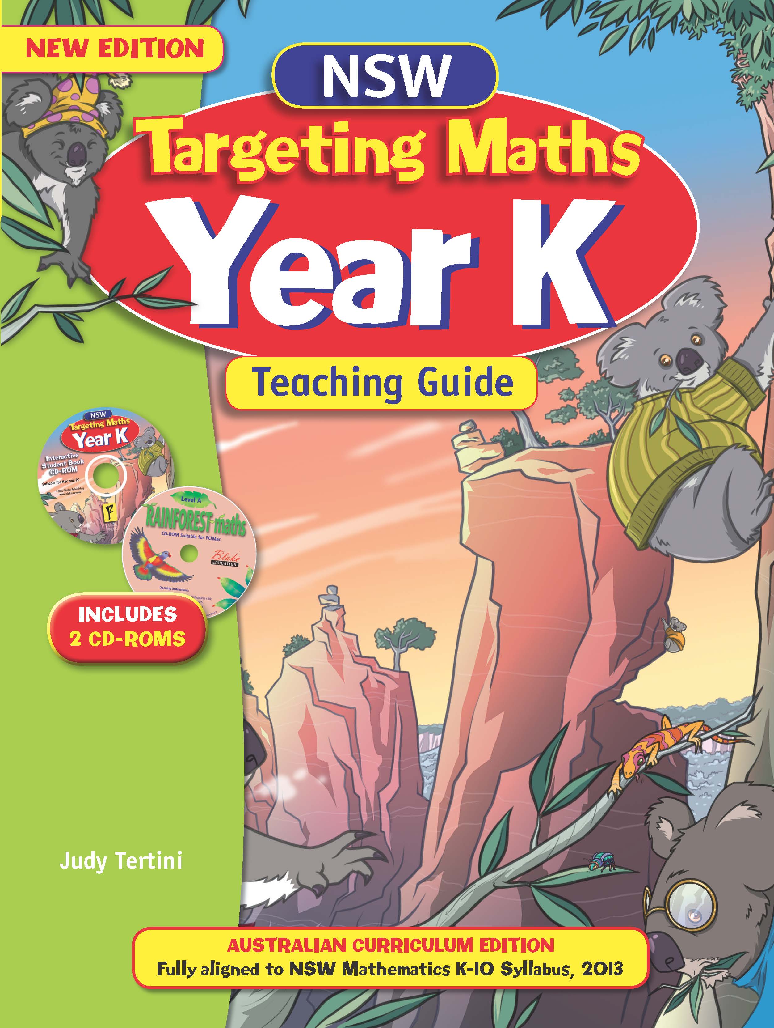 Picture of NSW Targeting Maths Australian Curriculum Teaching Guide Year K