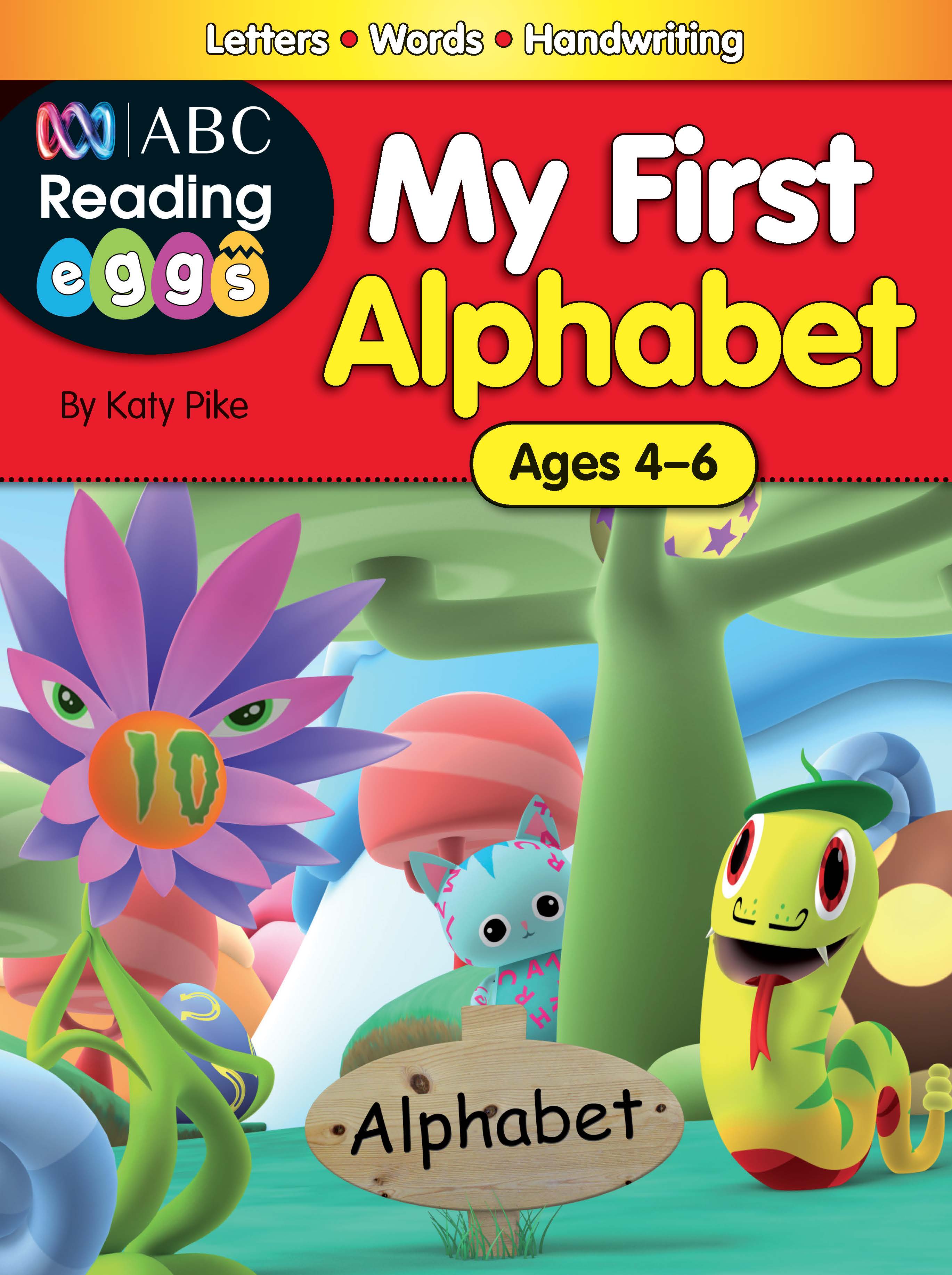 Picture of ABC Reading Eggs My First Alphabet  Workbook Ages 4-6