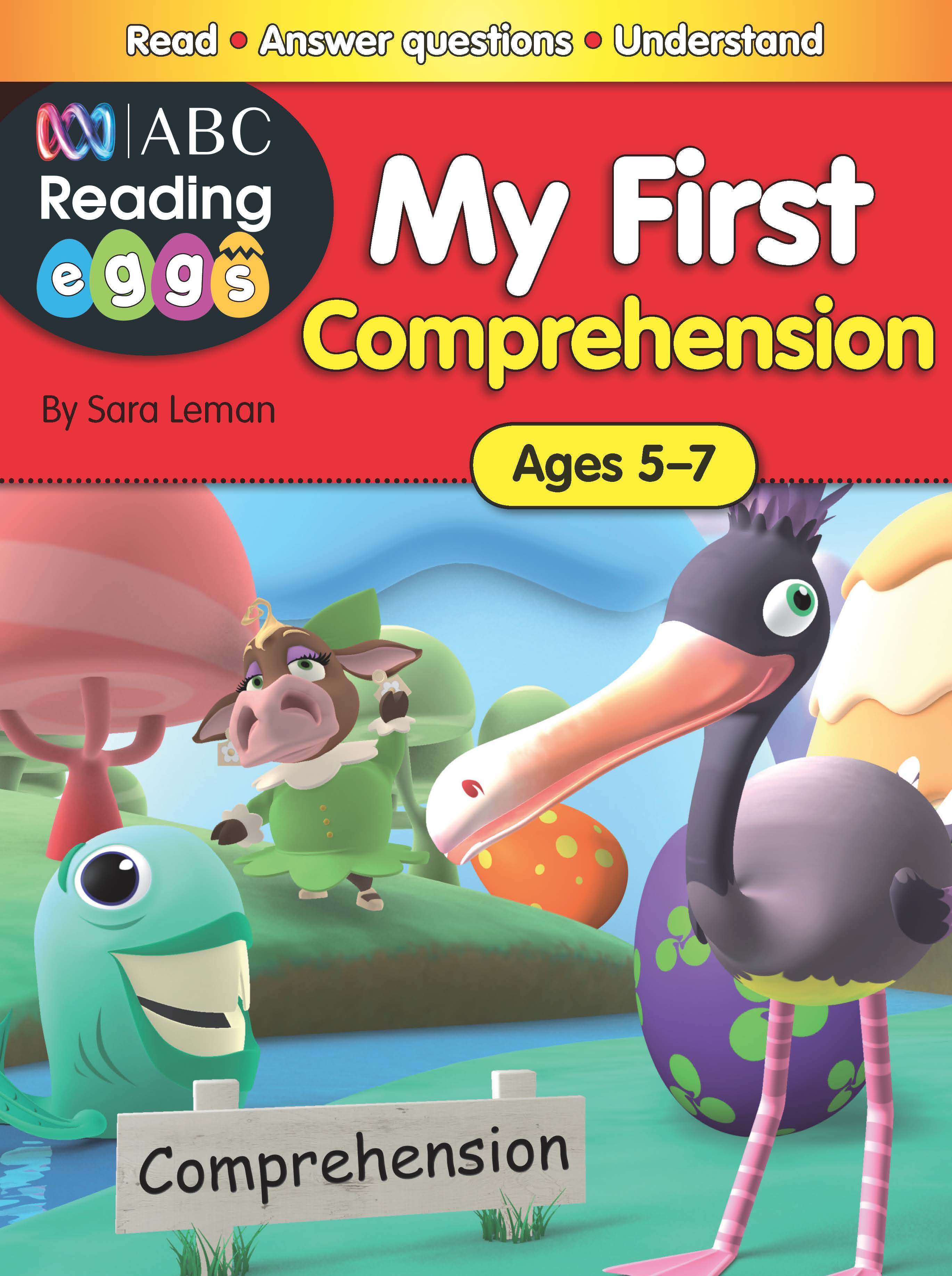 Picture of ABC Reading Eggs My First Comprehension  Workbook Ages 5-7