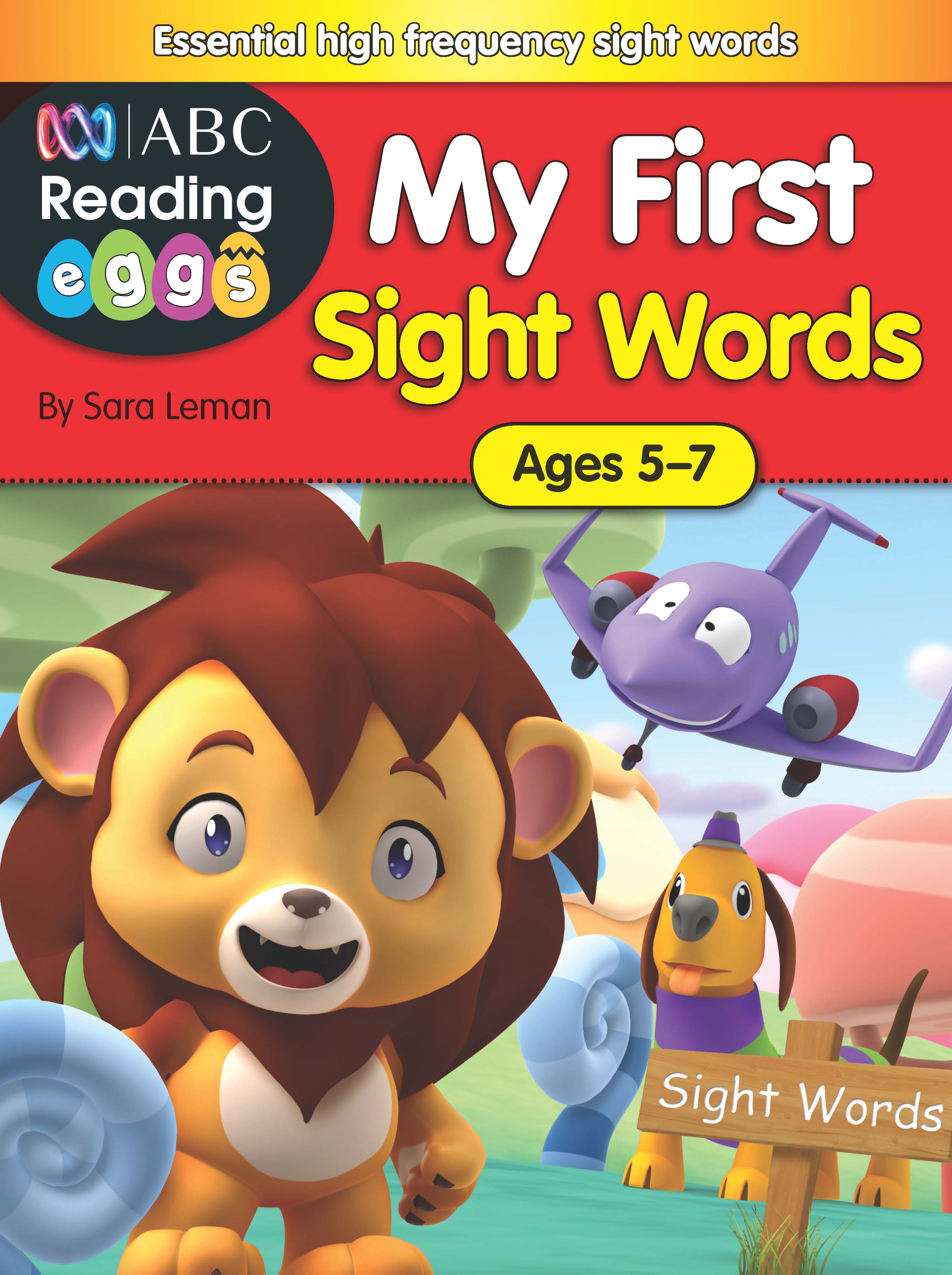 Picture of ABC Reading Eggs My First Sight Words Workbook Ages 5-7