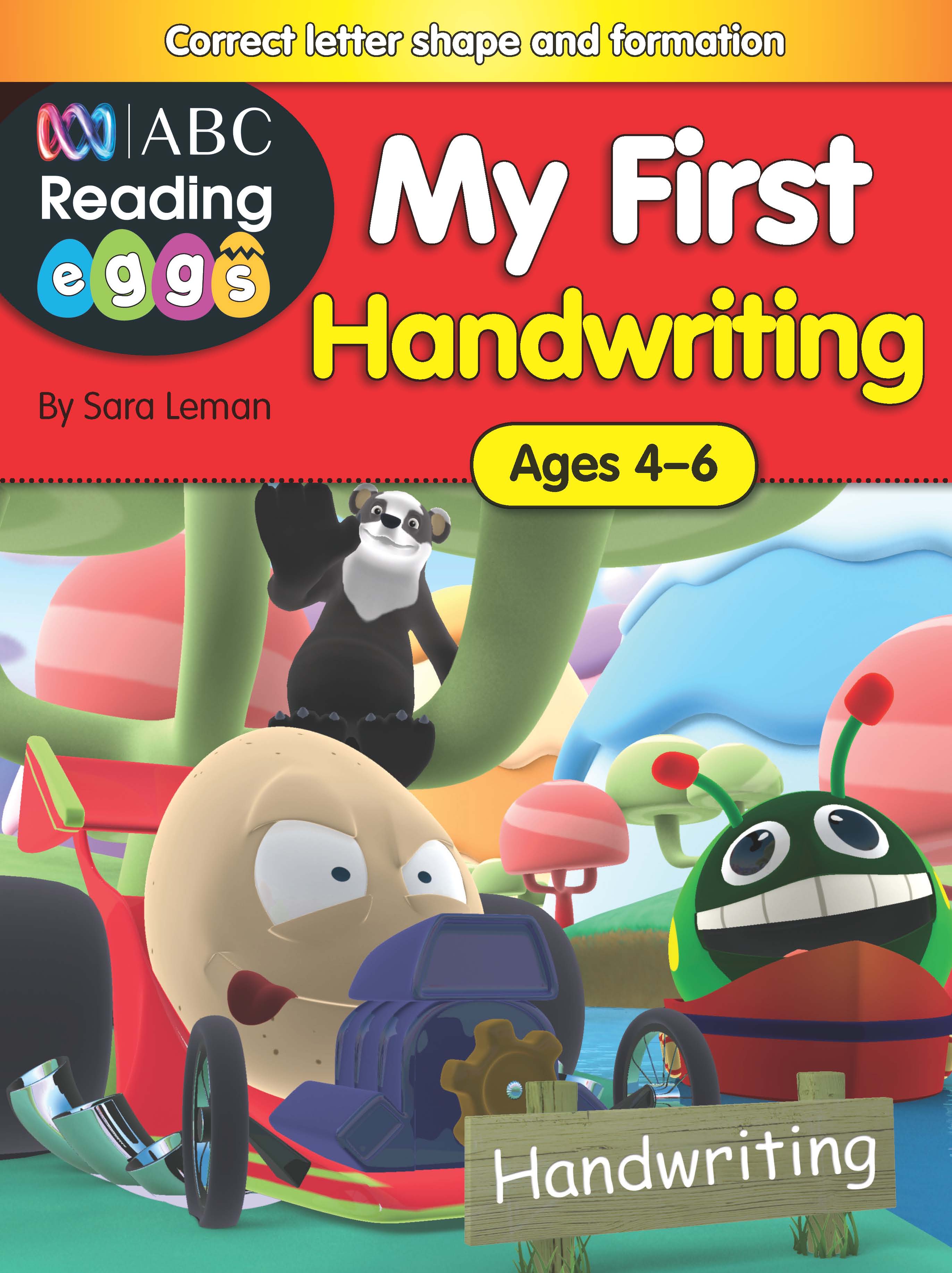 Picture of ABC Reading Eggs My First Handwriting  Workbook Ages 4-6