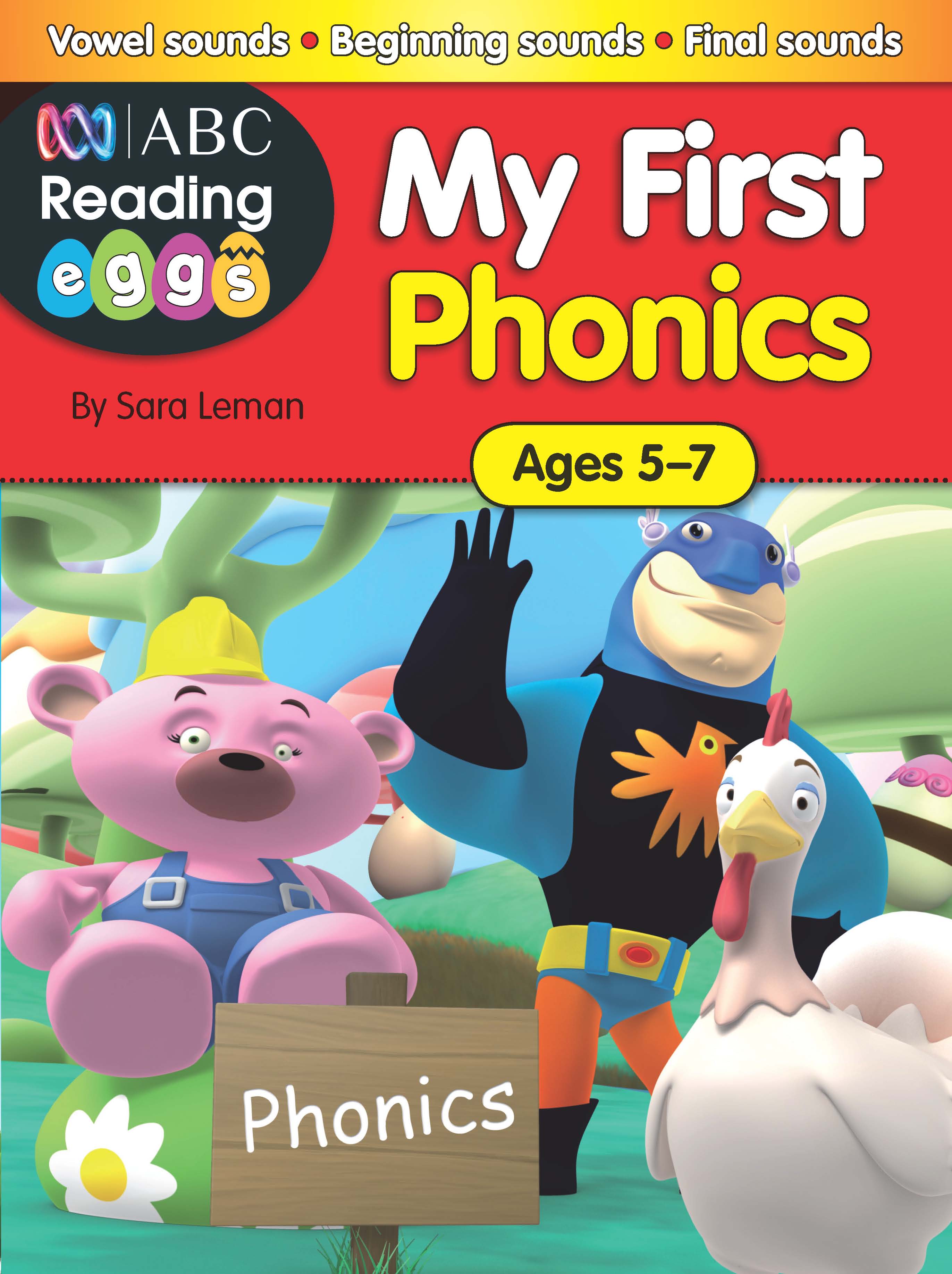 Picture of ABC Reading Eggs My First Phonics Workbook  Ages 5-7