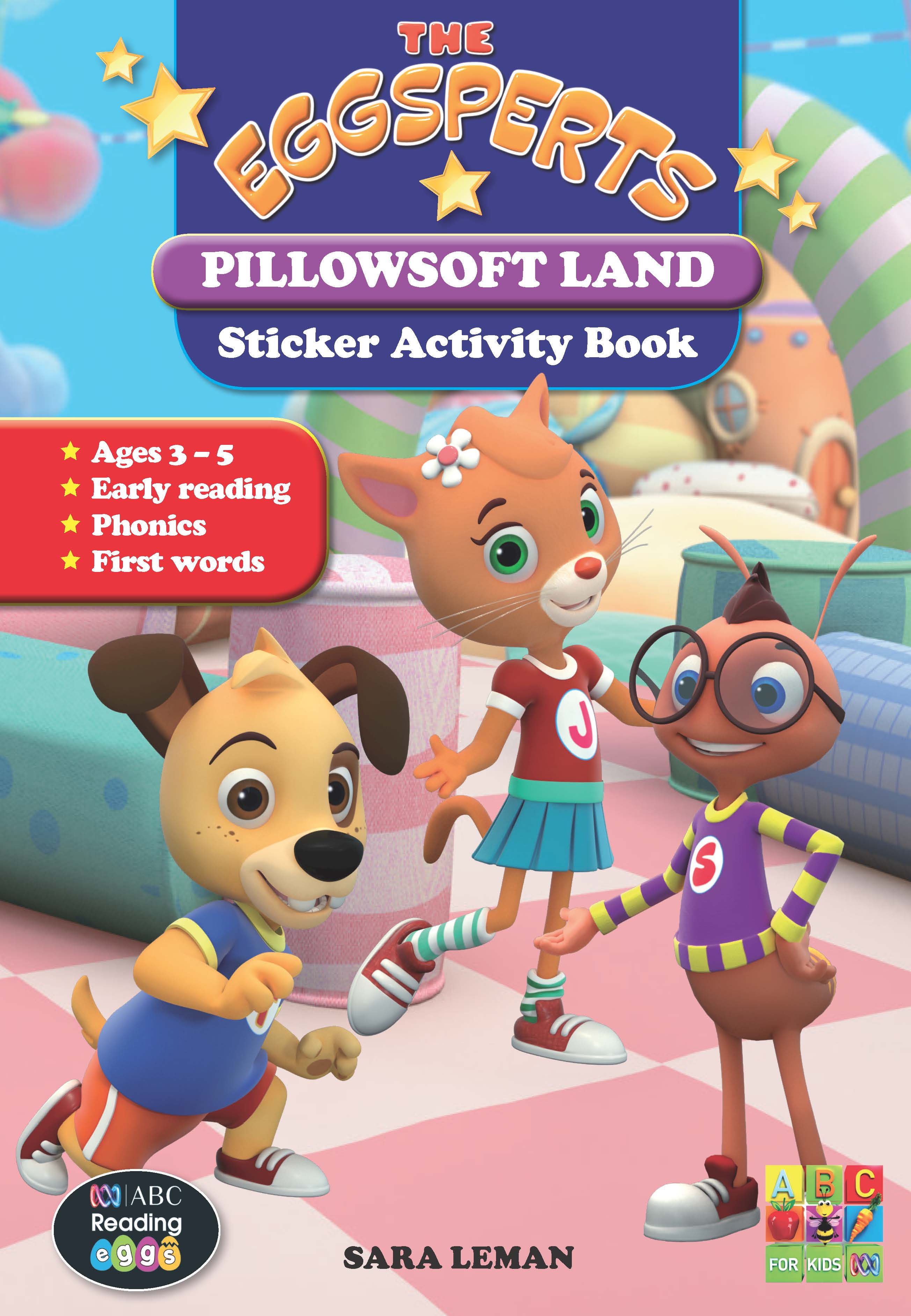 Picture of The Eggsperts Sticker Activity Book - Pillowsoft Land Ages 3-7