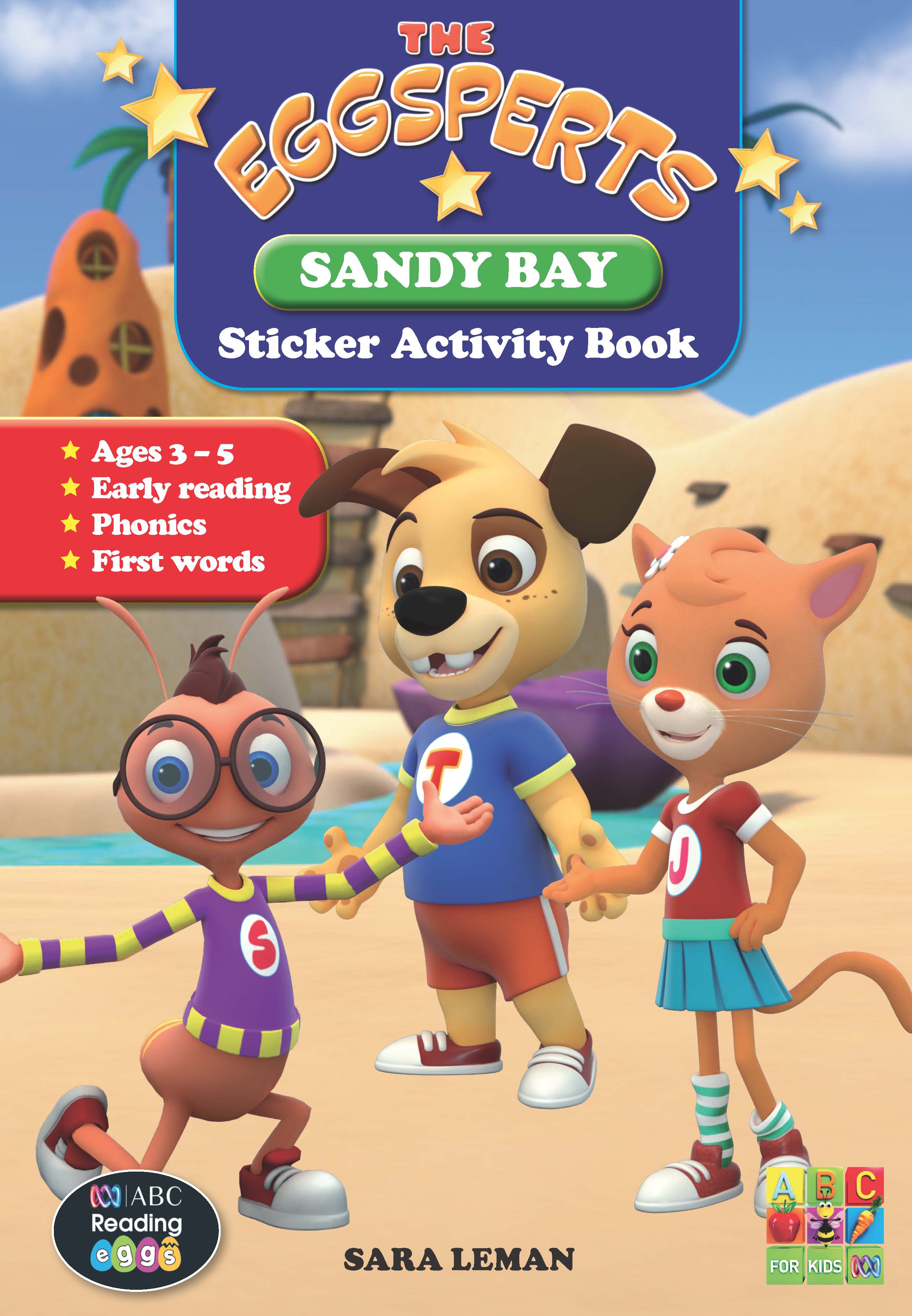 Picture of The Eggsperts Sticker Activity Books - Sandy Bay Ages 3-7