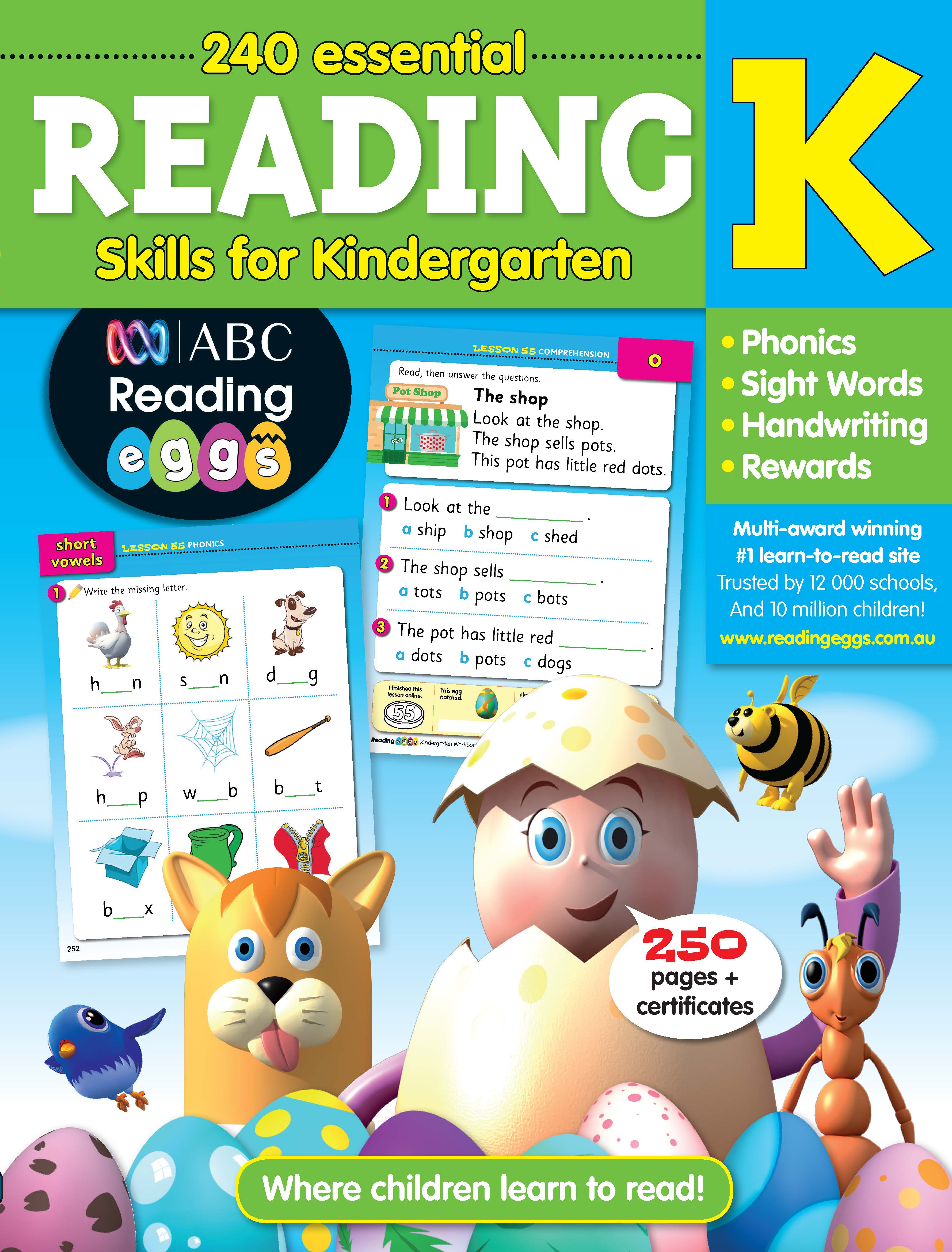 Picture of ABC Reading Eggs Reading Skills for Kindergarten