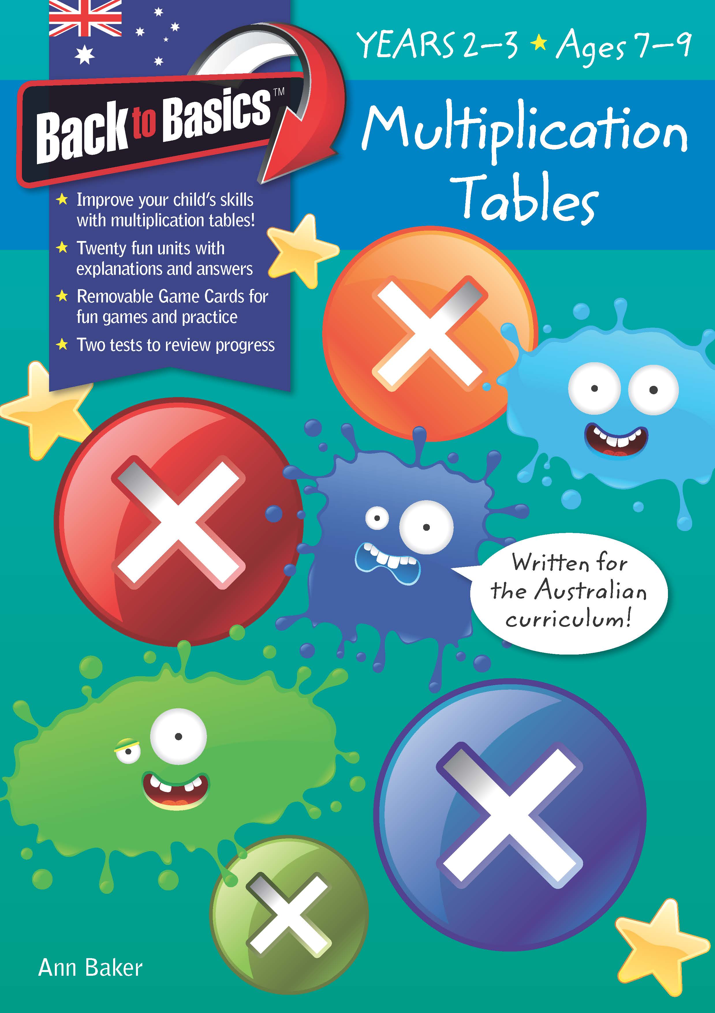 Picture of Back to Basics - Multiplication Tables book 1 Years 2-3