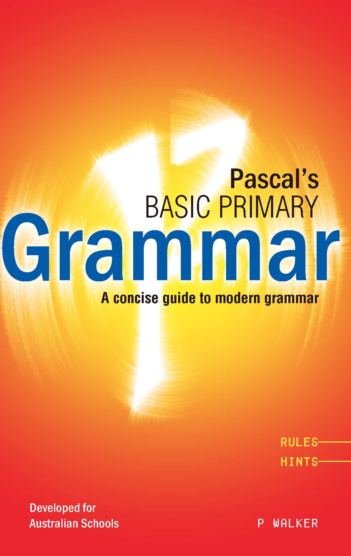 Picture of Pascal's Basic Primary Grammar Years 3-6