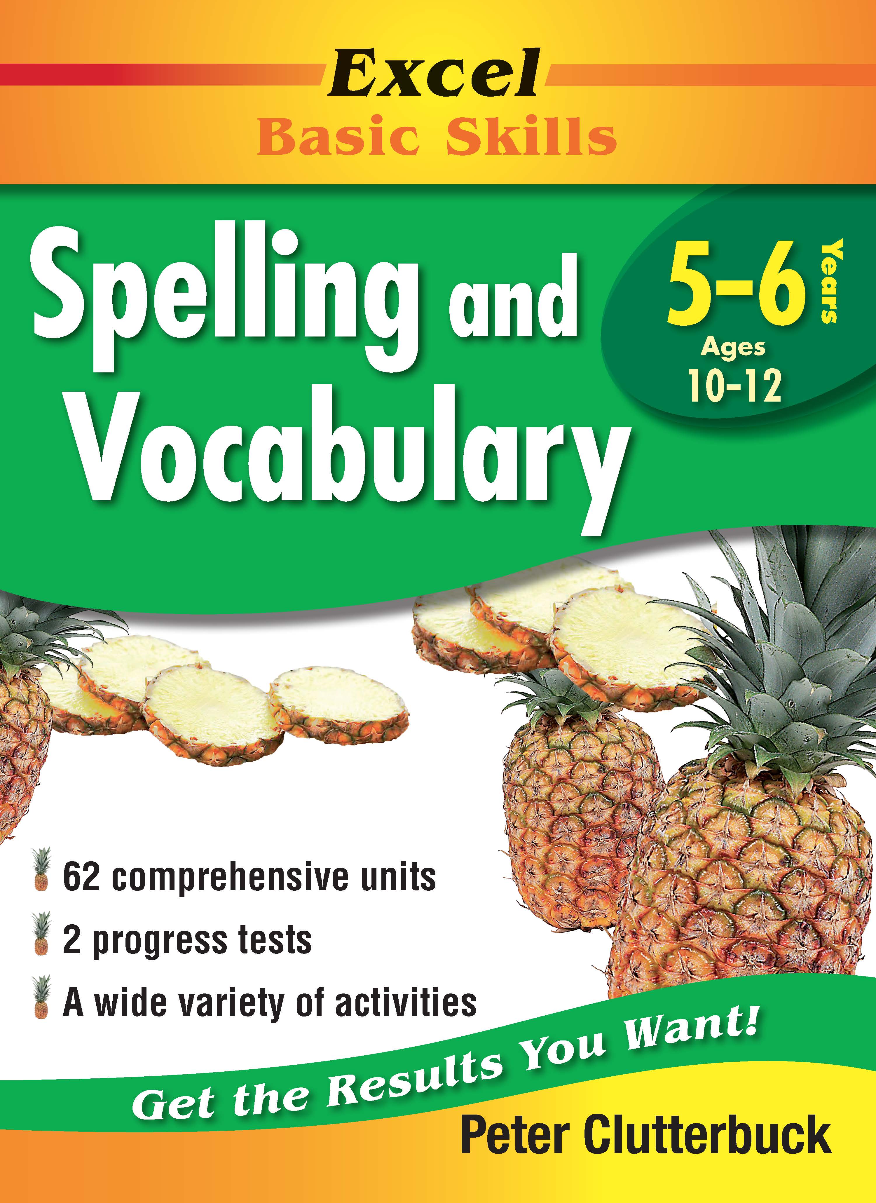 Picture of Excel Basic Skills Workbook: Spelling and Vocabulary Years 5-6