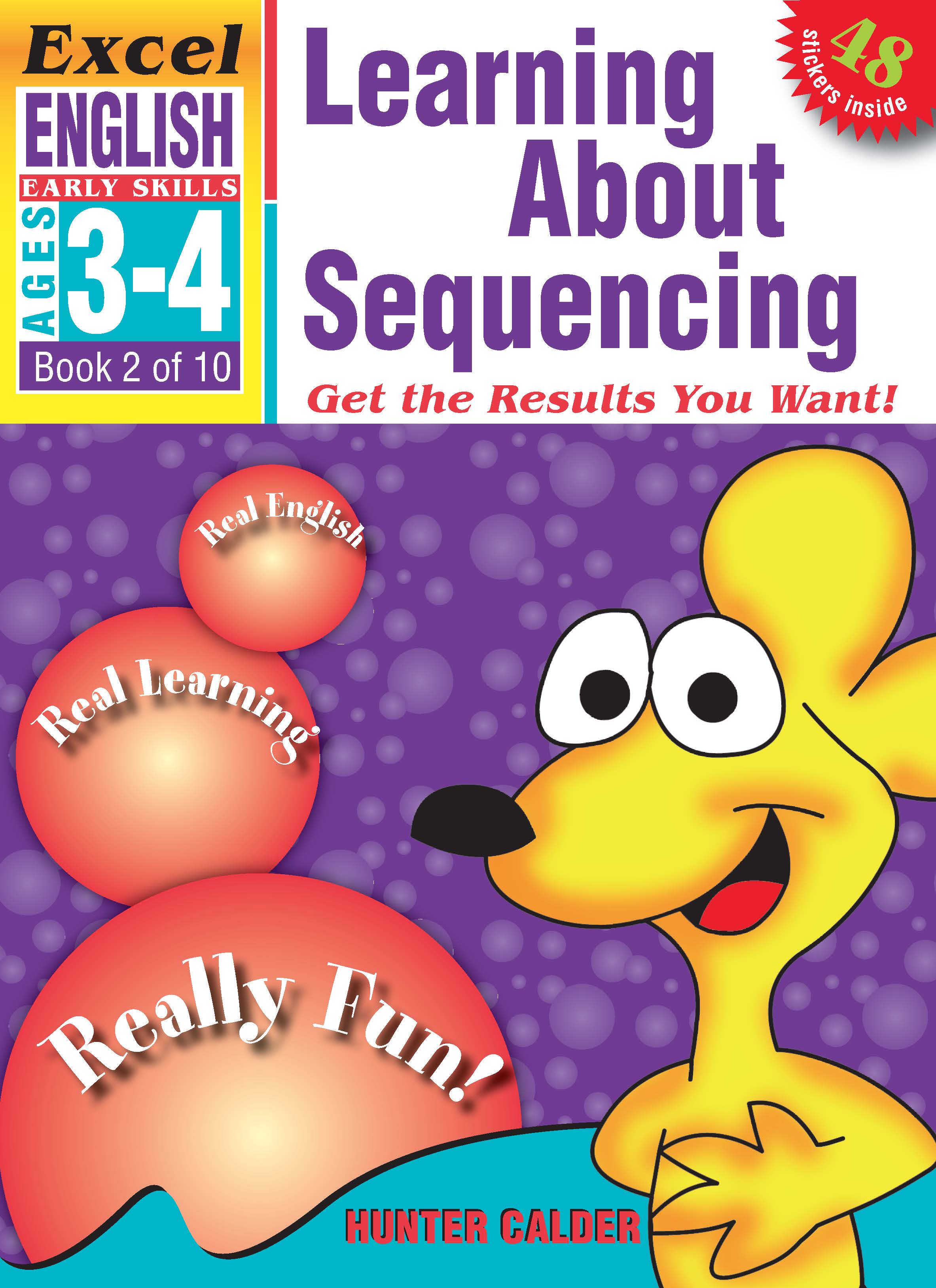 Picture of Excel Early Skills English Book 2: Learning About Sequencing Ages 3-4