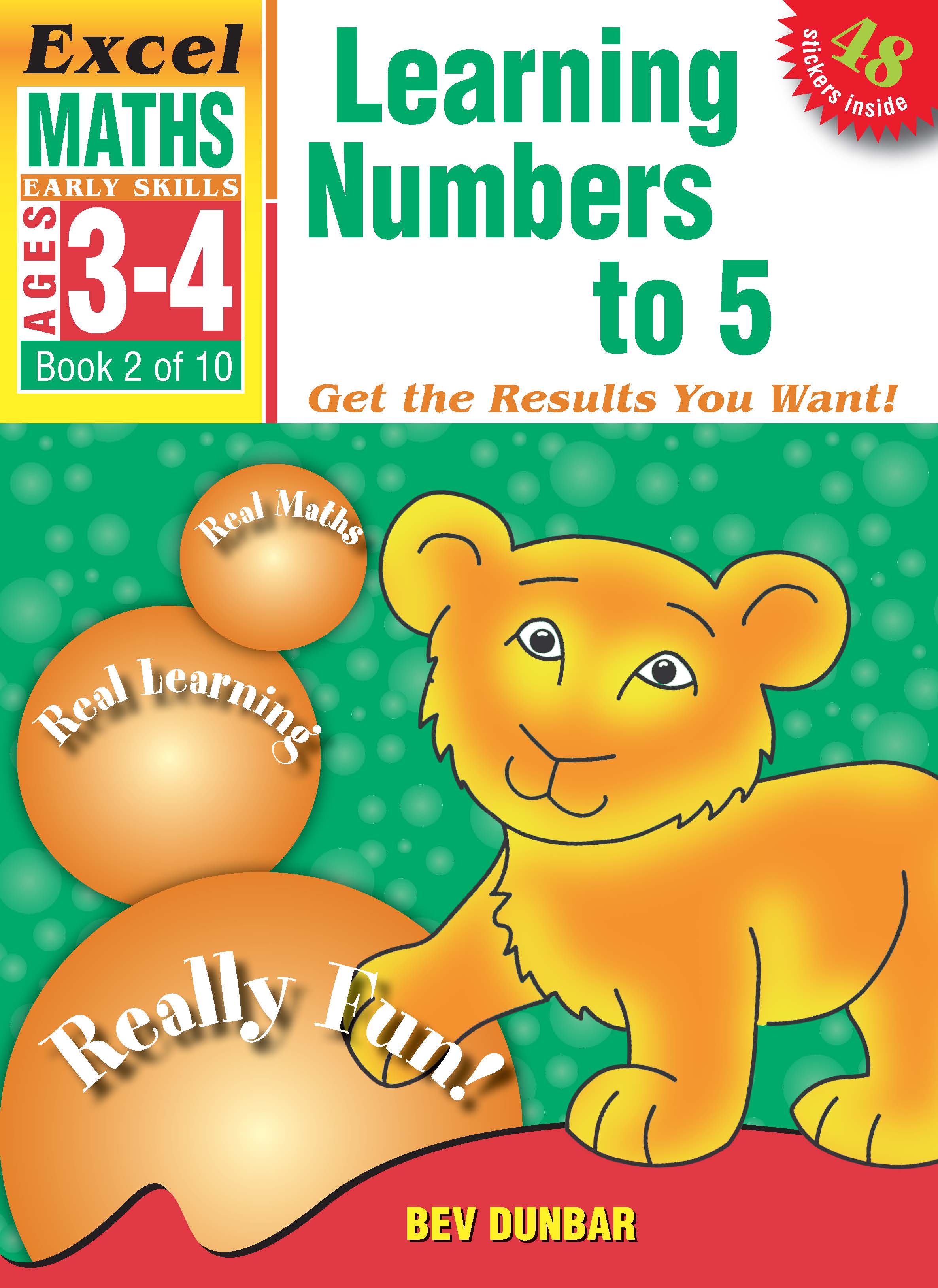 Picture of Excel Early Skills Maths Book 2: Learning Numbers to 5 Ages 3-4