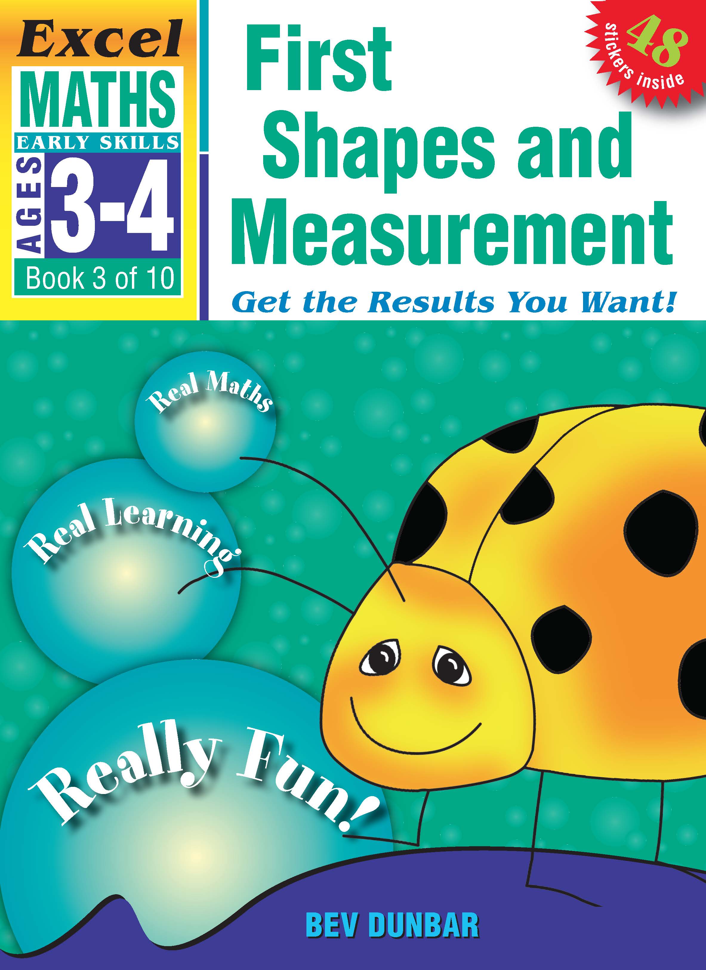 Picture of Excel Early Skills Maths Book 3: First Shapes and Measurement Ages 3-4