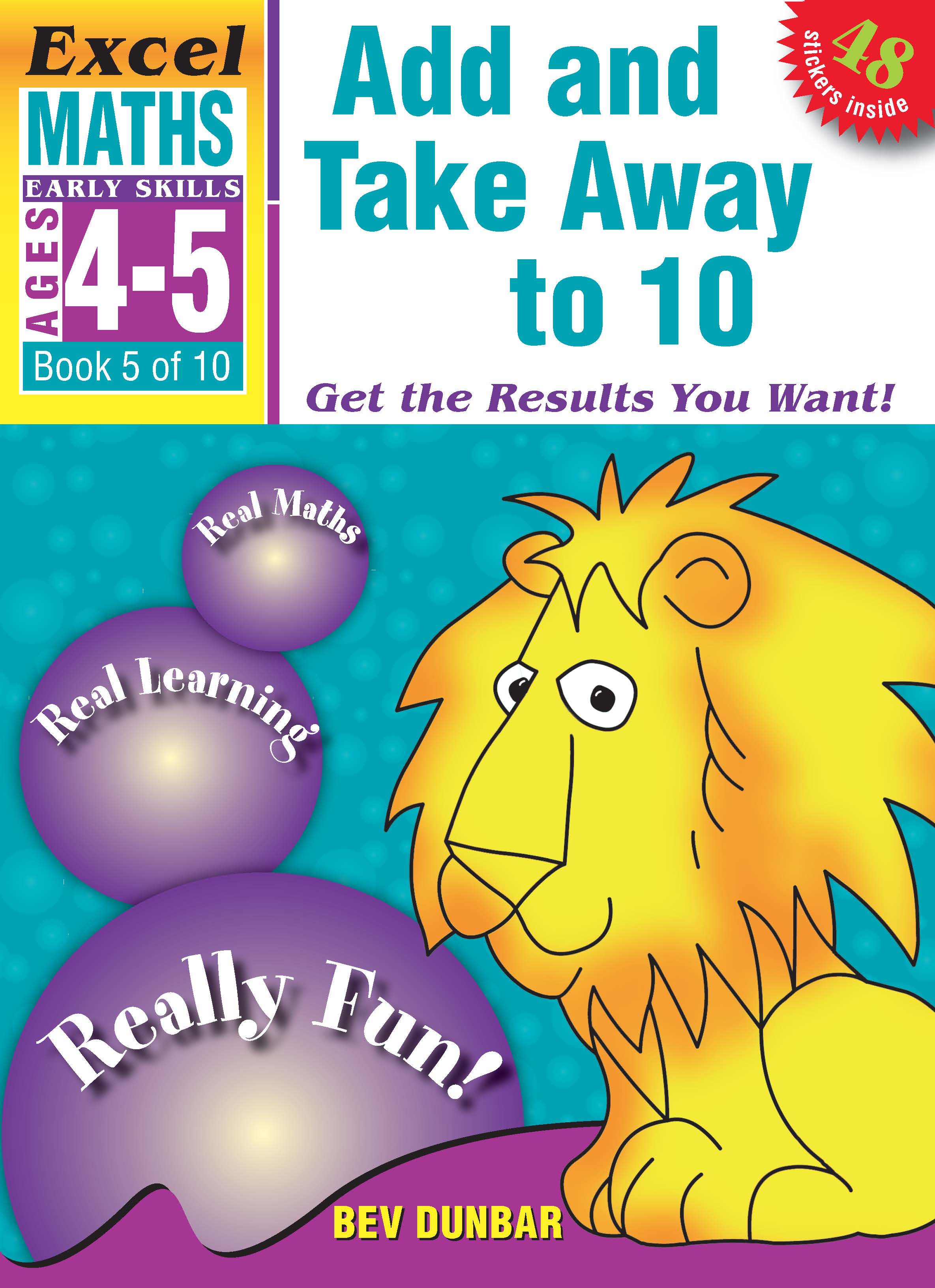 Picture of Excel Early Skills Maths Book 5: Add and Take Away to 10 Ages 4-5