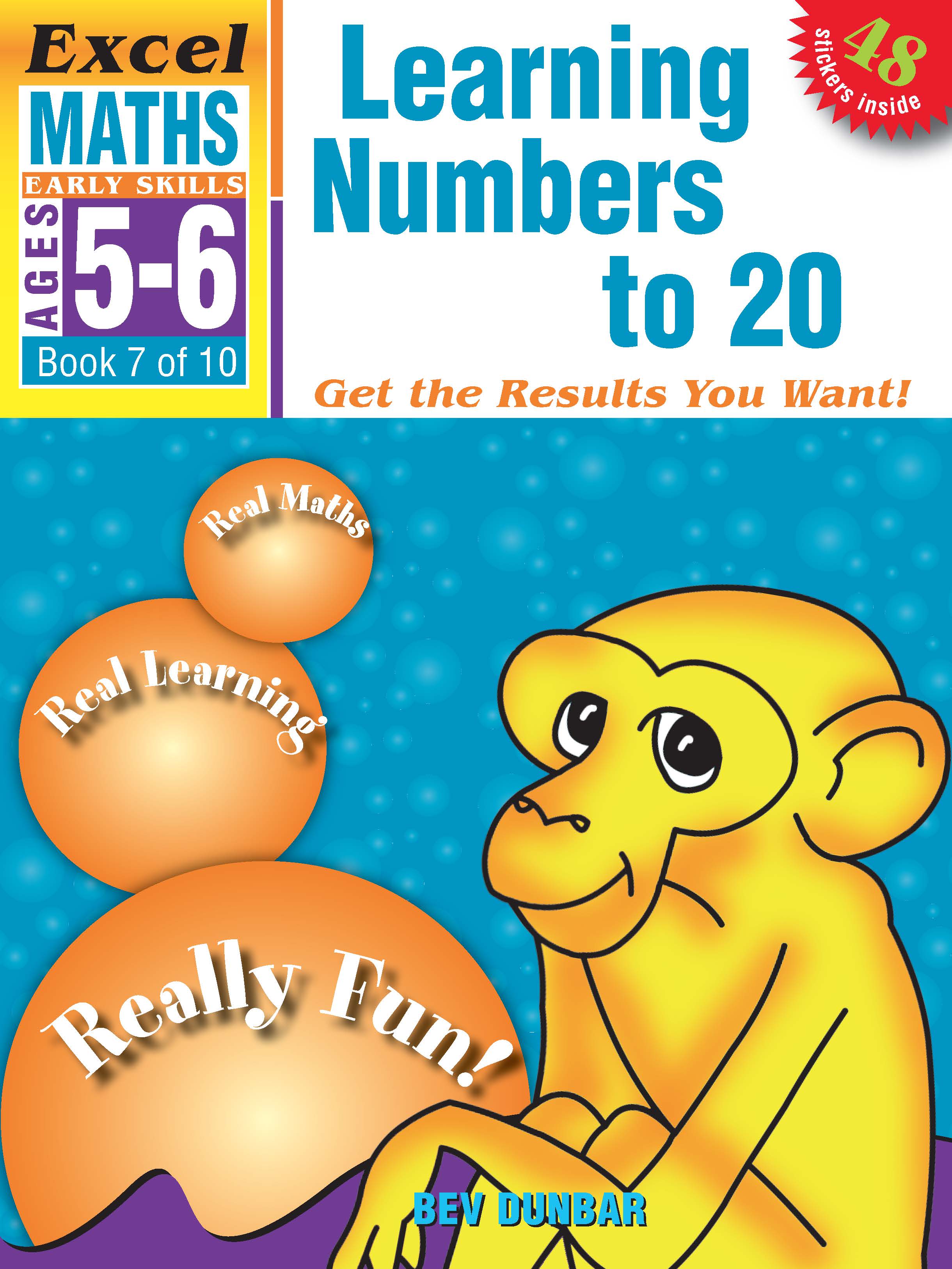 Picture of Excel Early Skills Maths Book 7: Learning Numbers to 20 Ages 5-6