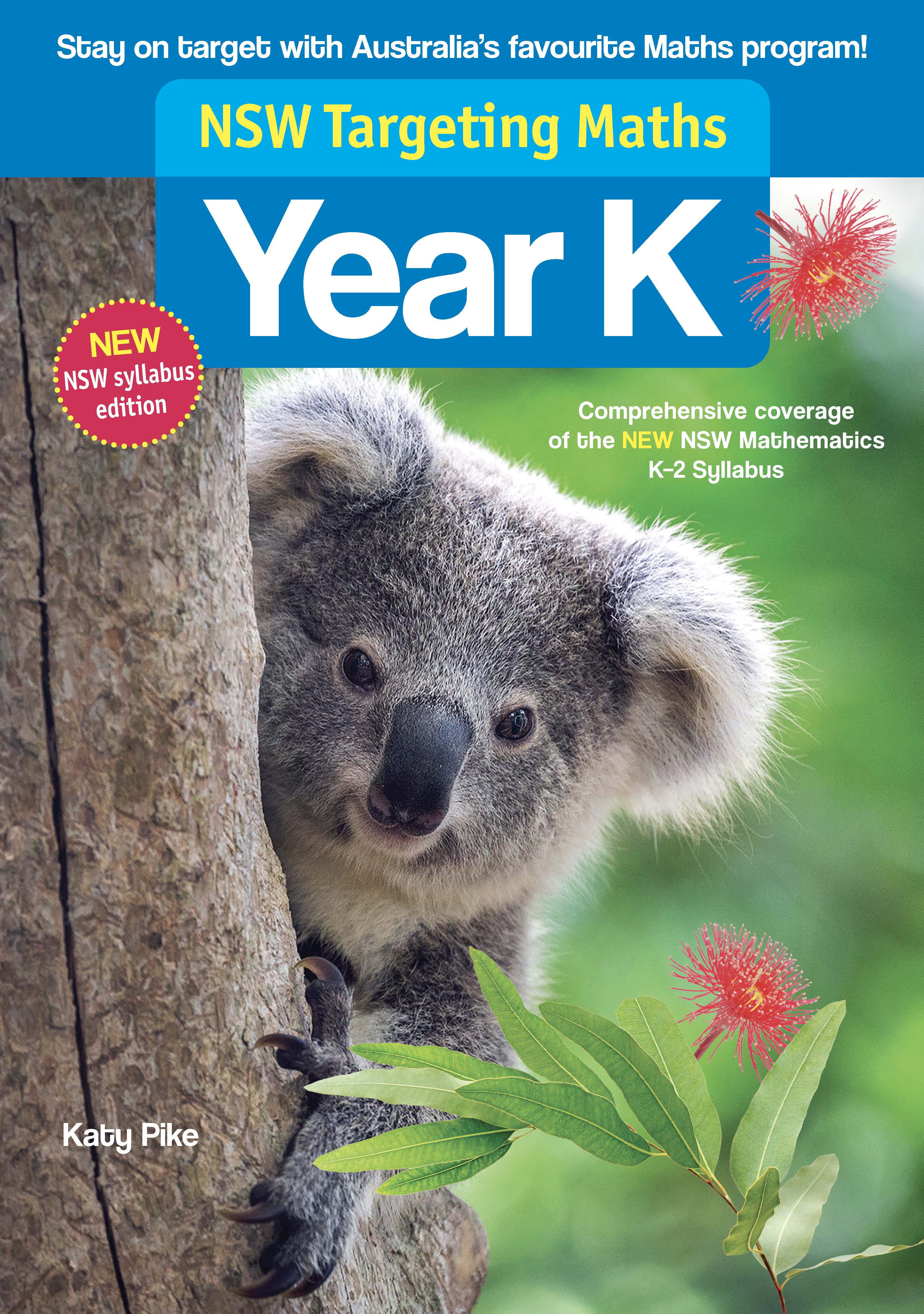 Picture of NSW Targeting Maths Australian Curriculum Student Book Year K - New Edition 2022