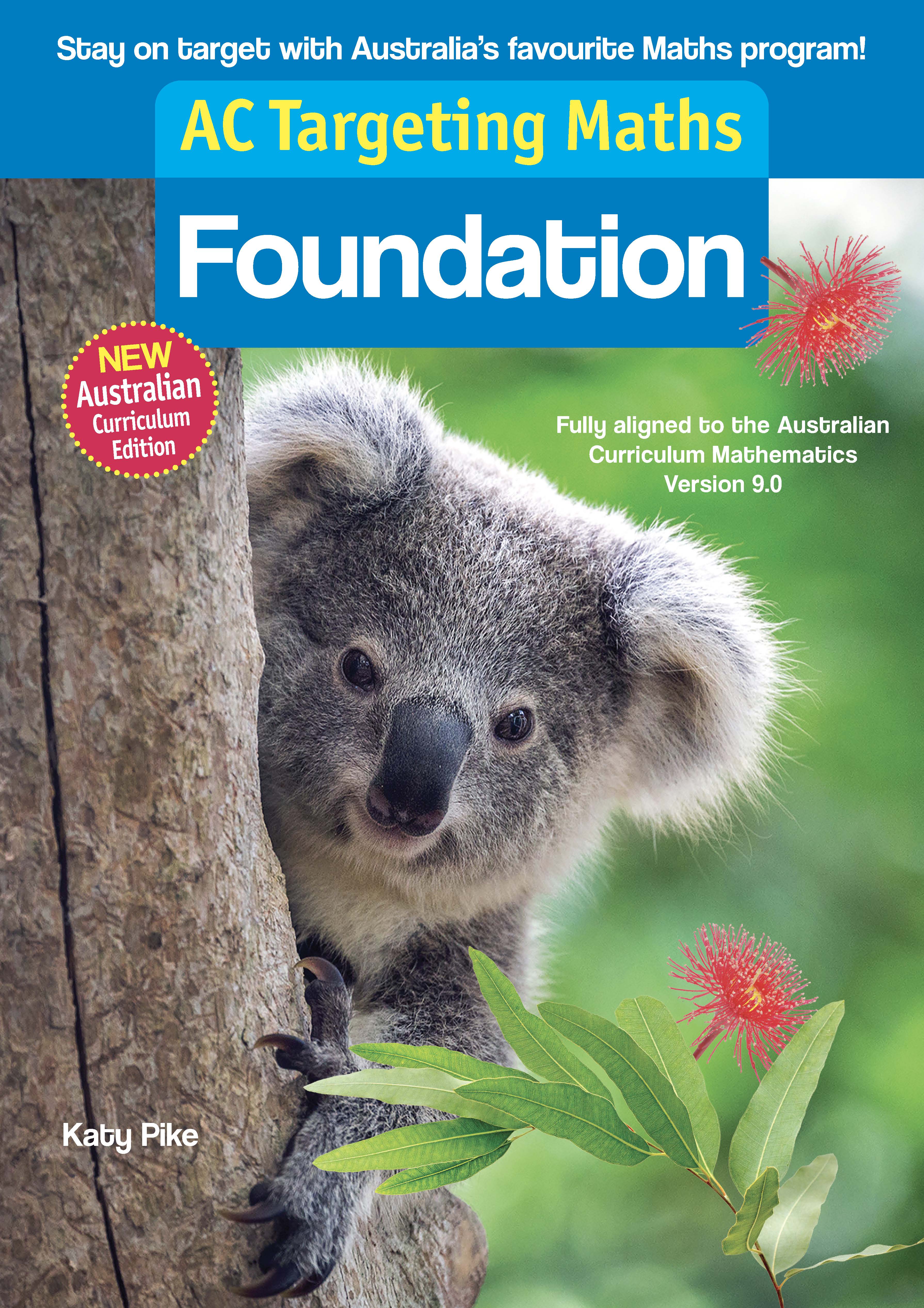 Picture of Targeting Maths Australian Curriculum Student Book Foundation - New Edition 2022