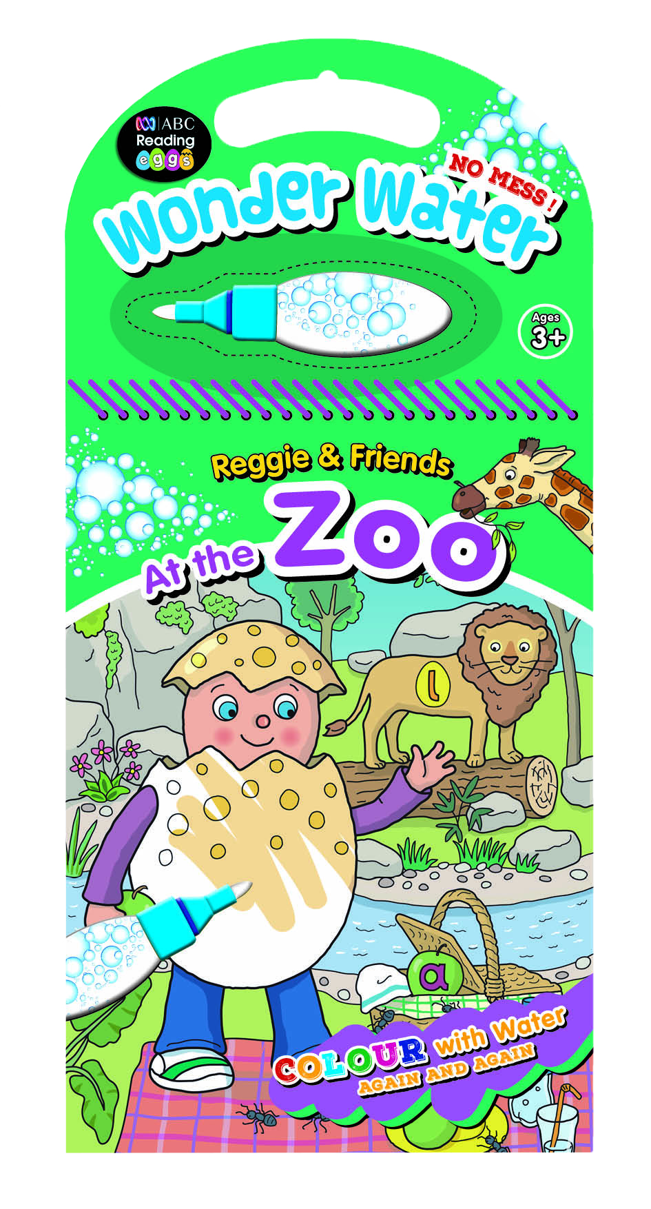 Picture of ABC Reading Eggs Wonder Water Book - Reggie & Friends at the Zoo