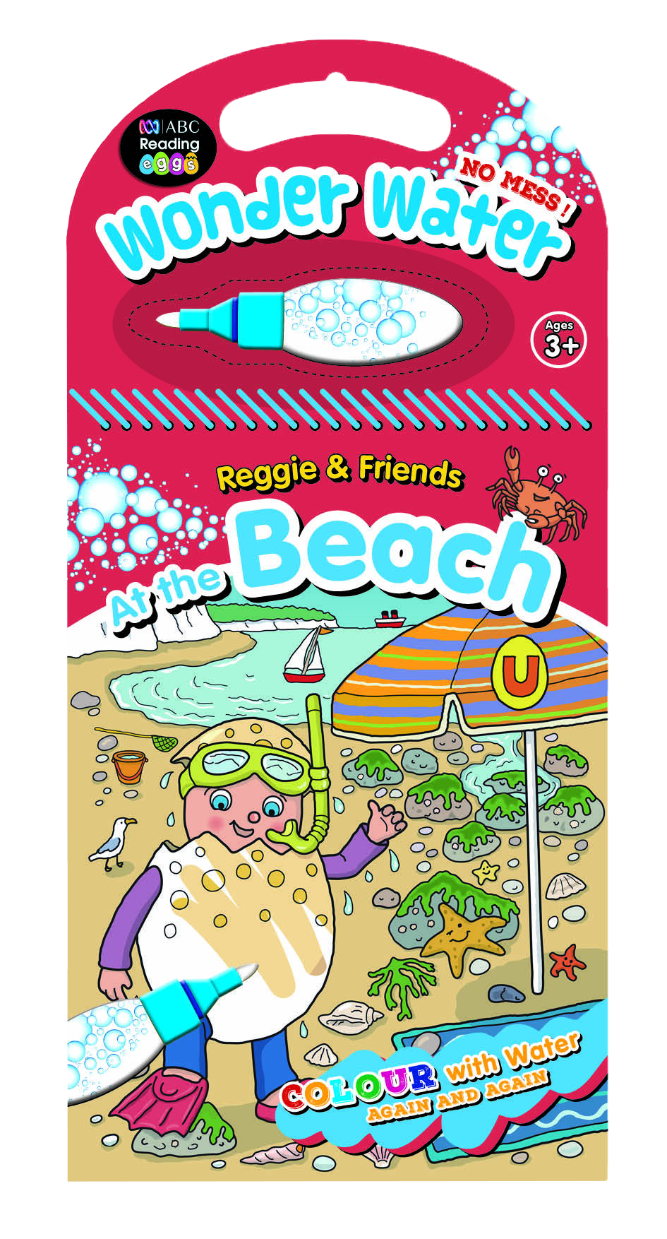 Picture of ABC Reading Eggs Wonder Water Book - Reggie & Friends at the Beach